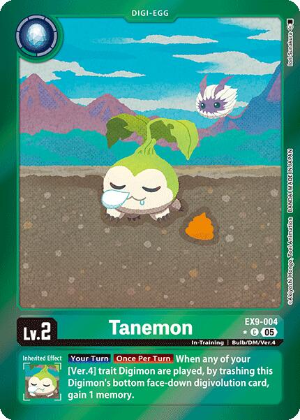 Tanemon [EX9-004] (Limited Foil) [Versus Monsters] | Cracking-Singles