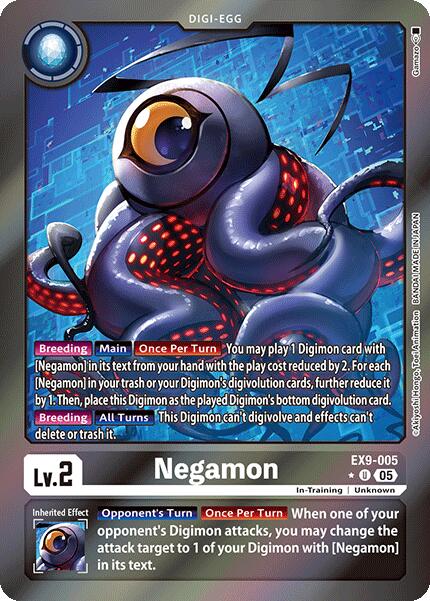 Negamon [EX9-005] (Limited Foil) [Versus Monsters] | Cracking-Singles