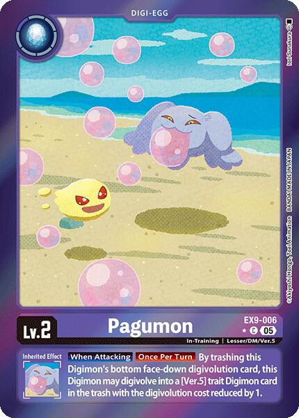Pagumon [EX9-006] (Limited Foil) [Versus Monsters] | Cracking-Singles