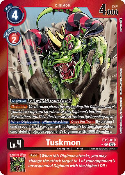 Tuskmon [EX9-010] (Limited Foil) [Versus Monsters] | Cracking-Singles