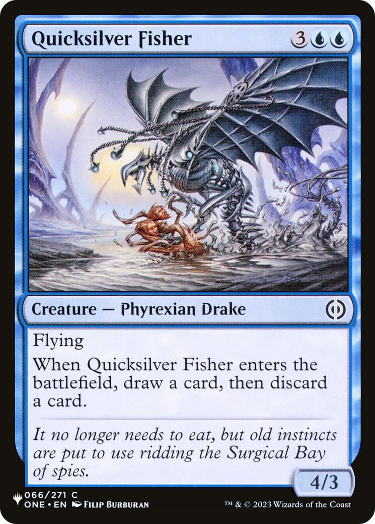Quicksilver Fisher [The List] | Cracking-Singles