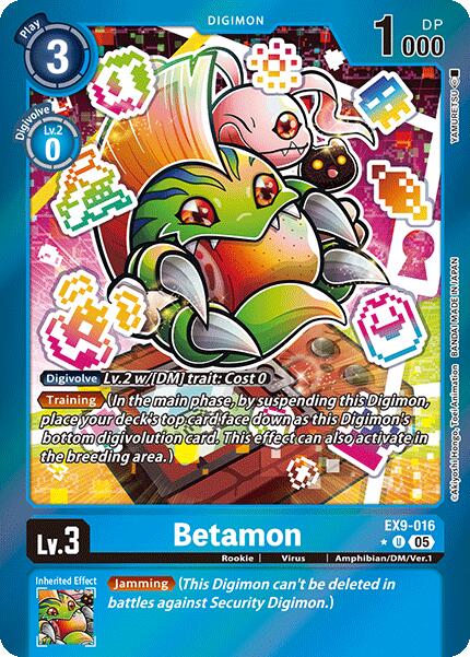 Betamon [EX9-016] (Limited Foil) [Versus Monsters] | Cracking-Singles