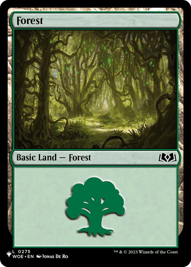 Forest (0275) (WOE) [The List] | Cracking-Singles