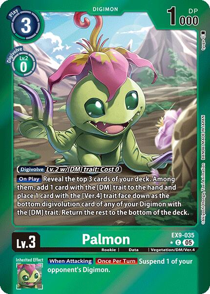 Palmon [EX9-035] (Limited Foil) [Versus Monsters] | Cracking-Singles