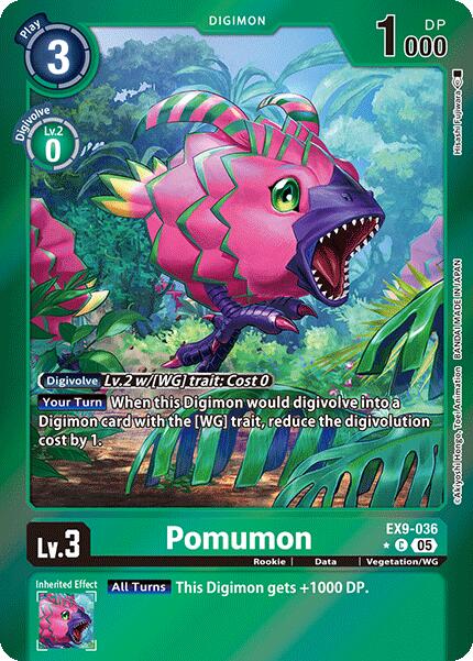 Pomumon [EX9-036] (Limited Foil) [Versus Monsters] | Cracking-Singles