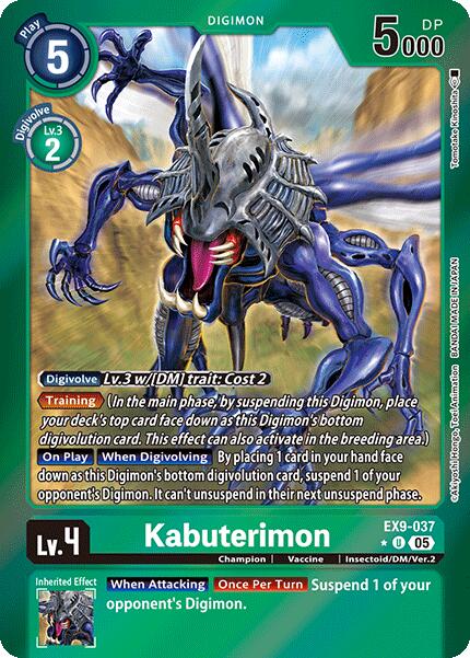 Kabuterimon [EX9-037] (Limited Foil) [Versus Monsters] | Cracking-Singles