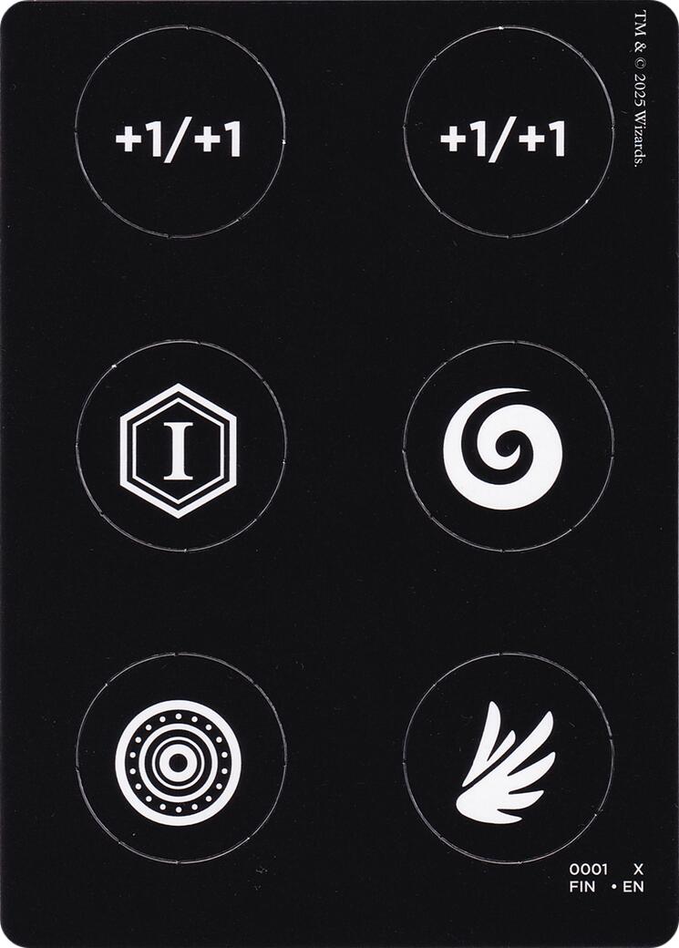 Punch Card Token (0001 // 0002) [FINAL FANTASY Tokens] | Cracking-Singles