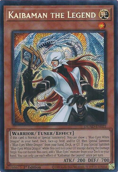 Kaibaman the Legend [DUAD-EN021] Secret Rare | Cracking-Singles