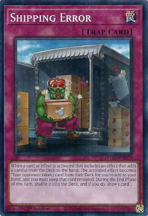 Shipping Error [DUAD-EN079] Common | Cracking-Singles