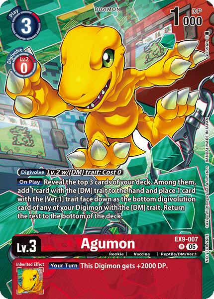 Agumon [EX9-007] (Digital Monster Day Commemoration Event Participant) [Promotional Cards] | Cracking-Singles