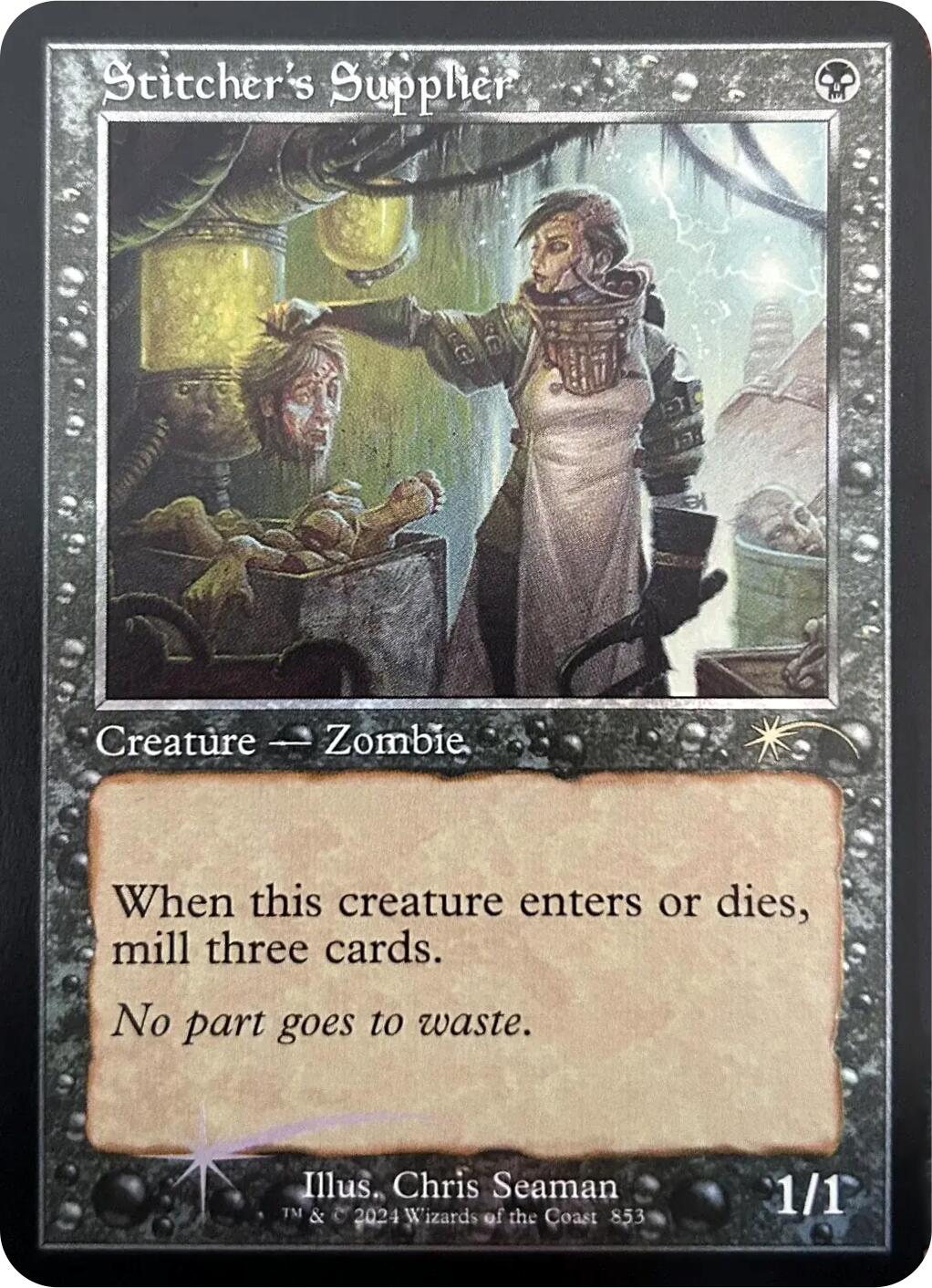 Stitcher's Supplier (Retro Frame) [Secret Lair Drop Series] | Cracking-Singles