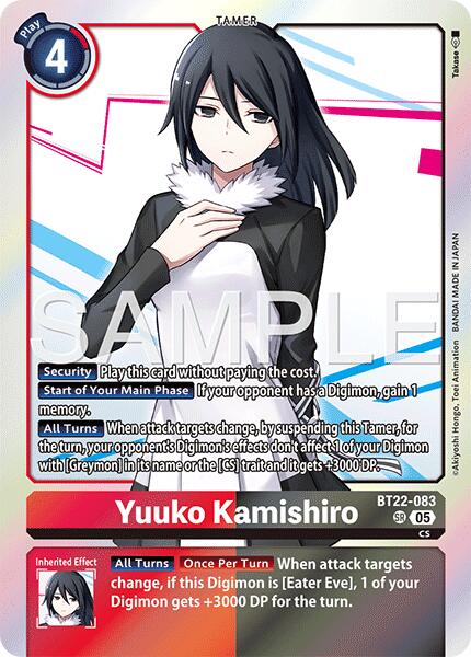 Yuuko Kamishiro [BT22-083] [Cyber Eden] | Cracking-Singles