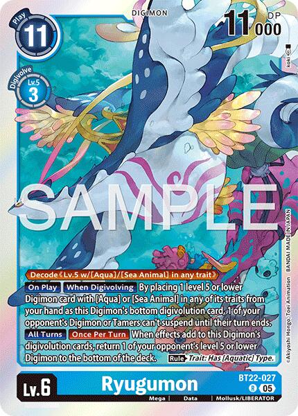 Ryugumon [BT22-027] [Cyber Eden] | Cracking-Singles