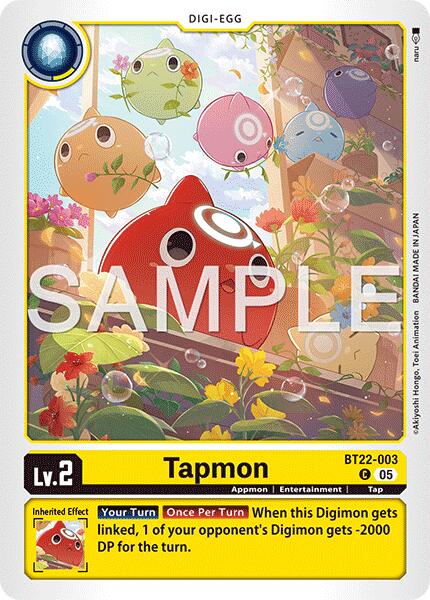 Tapmon [BT22-003] [Cyber Eden] | Cracking-Singles