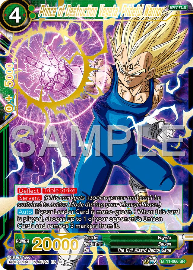 Prince of Destruction Vegeta, Prideful Warrior (Reprint) (BT11-066) [Premium Anniversary Box 2025] | Cracking-Singles