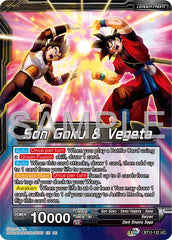 Son Goku & Vegeta // Gogeta, Fateful Fusion (Reprint) (BT12-122) [Premium Anniversary Box 2025] | Cracking-Singles