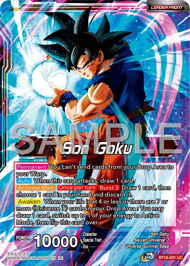 Son Goku // Son Goku, Supreme Warrior (Reprint) (BT16-001) [Premium Anniversary Box 2025] | Cracking-Singles