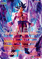 Son Goku // Son Goku, Supreme Warrior (Reprint) (BT16-001) [Premium Anniversary Box 2025] | Cracking-Singles