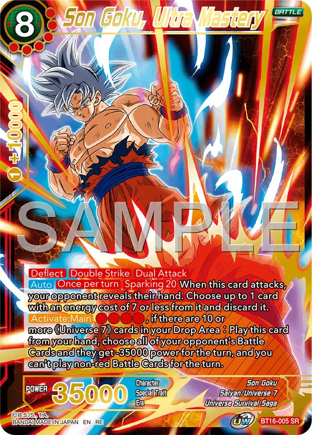 Son Goku, Ultra Mastery (Reprint) (BT16-005) [Premium Anniversary Box 2025] | Cracking-Singles