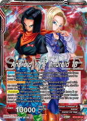 Android 17 & Android 18 // Android 17 & Android 18, Future Evil (BT23-002) [Premium Anniversary Box 2025] | Cracking-Singles