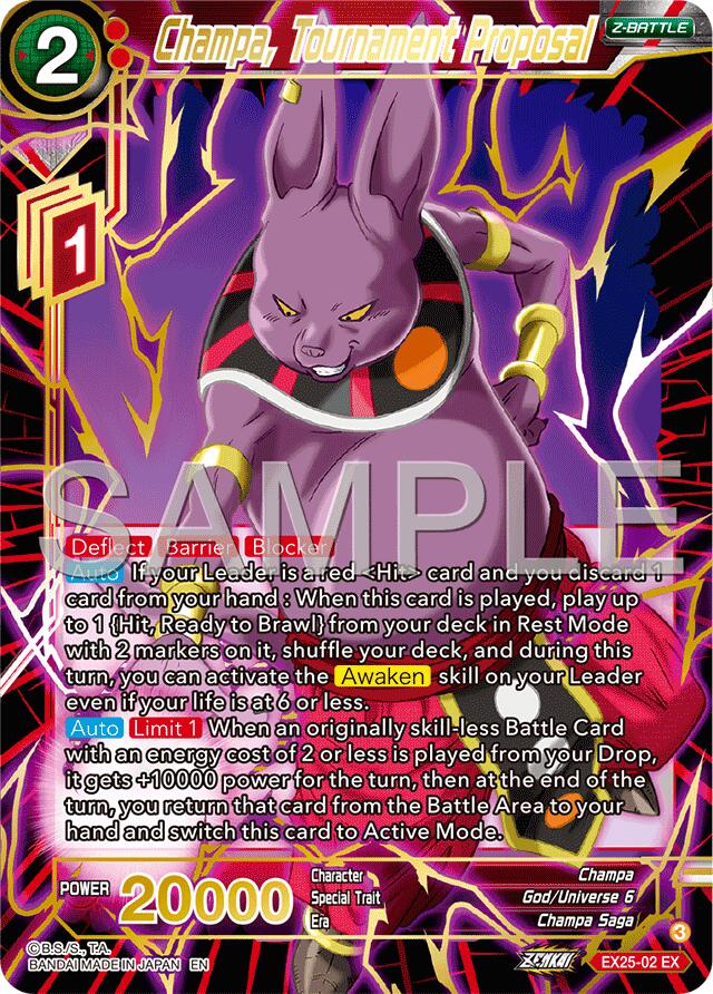 Champa, Tournament Proposal (EX25-02) [Premium Anniversary Box 2025] | Cracking-Singles