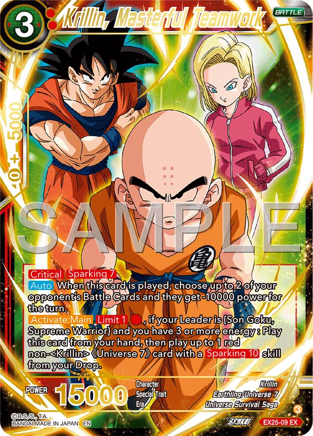 Krillin, Masterful Teamwork (EX25-09) [Premium Anniversary Box 2025] | Cracking-Singles