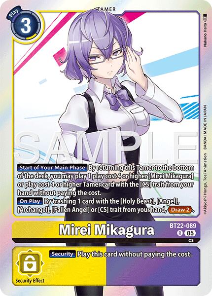 Mirei Mikagura [BT22-089] [Cyber Eden] | Cracking-Singles
