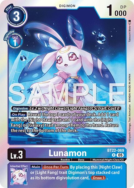 Lunamon [BT22-069] [Cyber Eden] | Cracking-Singles