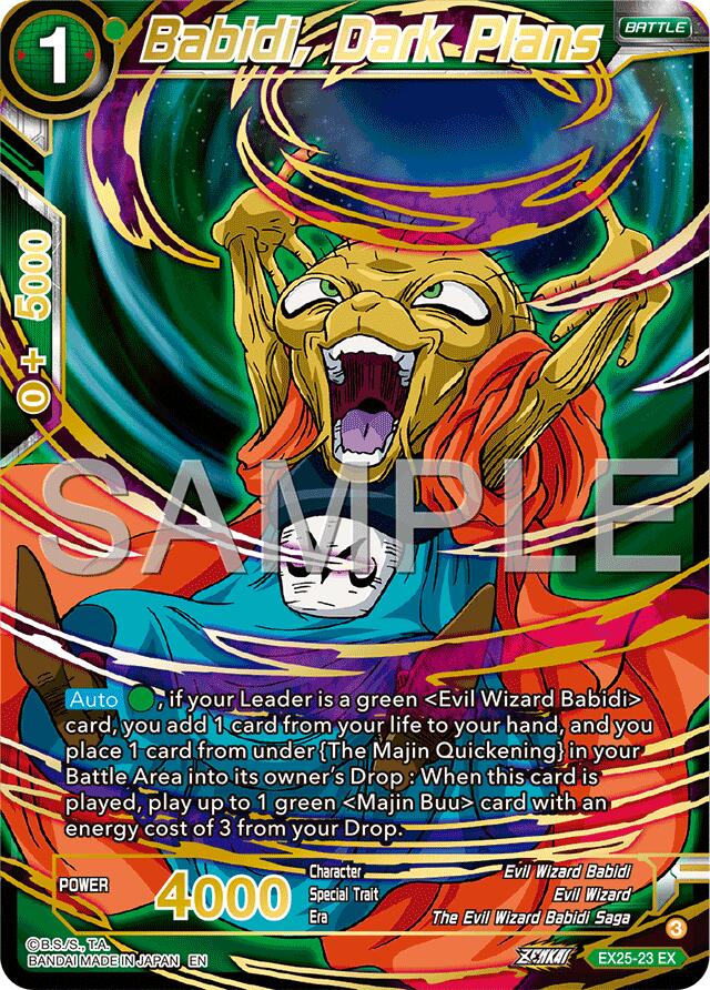 Babidi, Dark Plans (EX25-23) [Premium Anniversary Box 2025] | Cracking-Singles