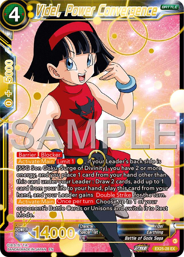 Videl, Power Convergence (EX25-28) [Premium Anniversary Box 2025] | Cracking-Singles