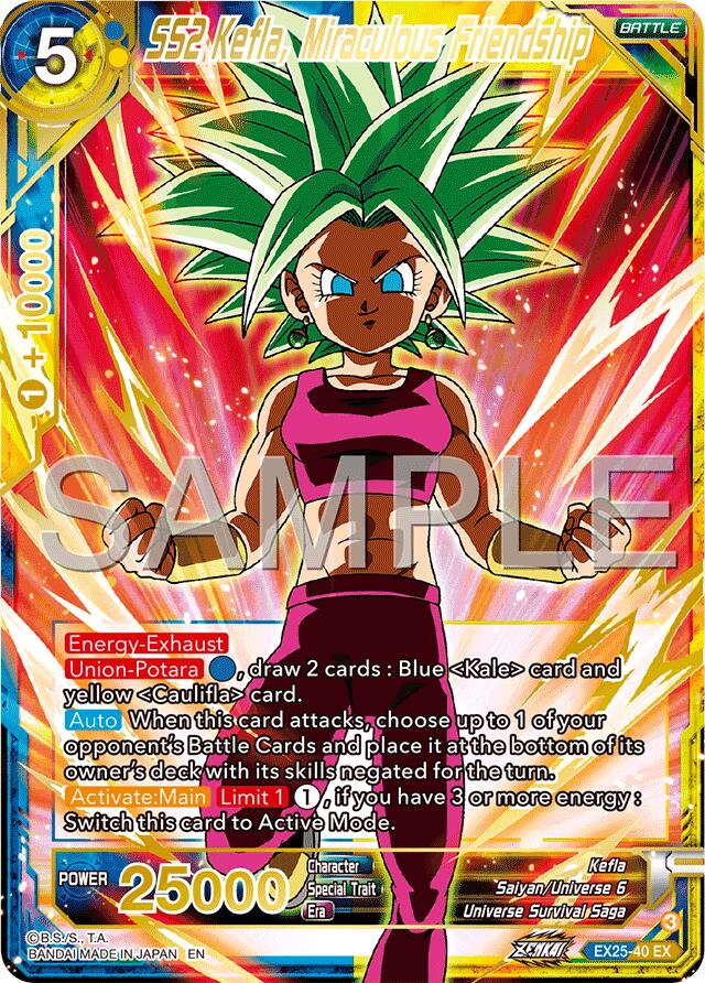 SS2 Kefla, Miraculous Friendship (EX25-40) [Premium Anniversary Box 2025] | Cracking-Singles