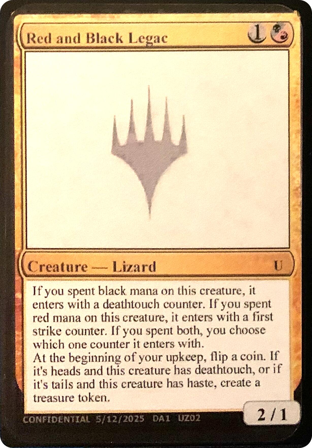 Red and Black Legac [Unknown Event] | Cracking-Singles