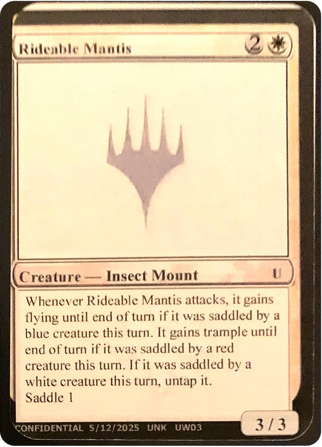 Rideable Mantis [Unknown Event] | Cracking-Singles