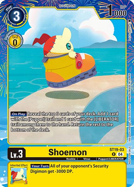 Shoemon [ST19-03] (Regulation Battle Vol. 2) [Promotional Cards] | Cracking-Singles