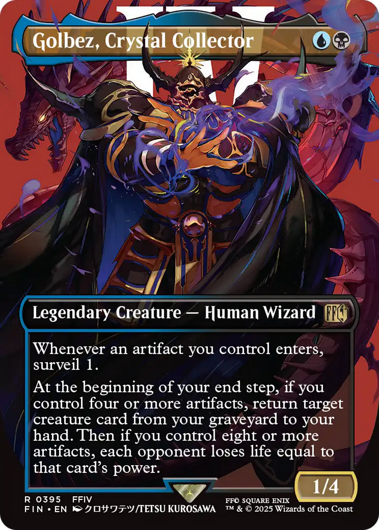Golbez, Crystal Collector (Borderless) [FINAL FANTASY] | Cracking-Singles