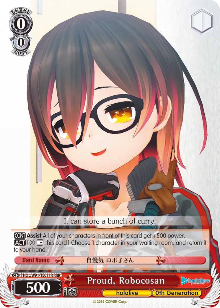 Proud, Robocosan (HOL/W91-TE011R RRR) [hololive production] | Cracking-Singles