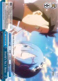 World's No.1 Hero (RZ/S55-E097 CR) [Re:ZERO Vol.2] | Cracking-Singles