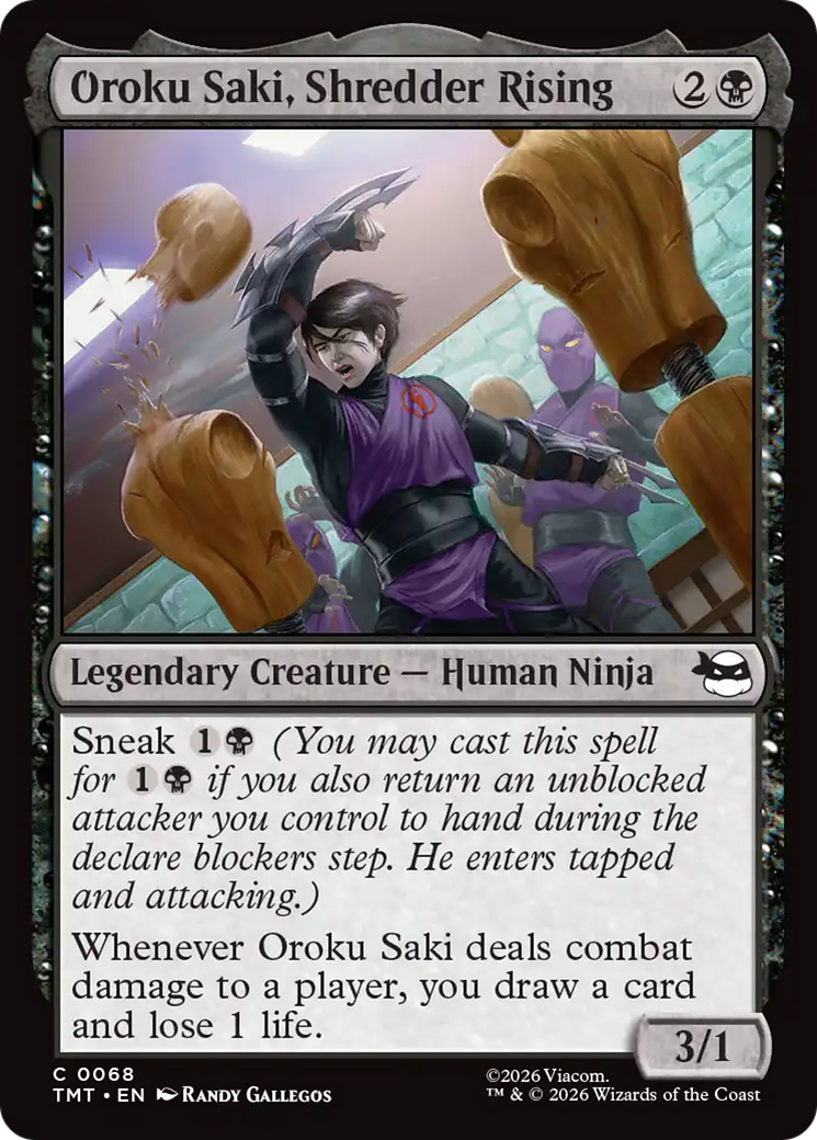 Oroku Saki, Shredder Rising [Teenage Mutant Ninja Turtles] | Cracking-Singles