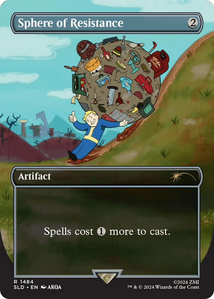 Sphere of Resistance (Rainbow Foil) [Secret Lair Drop Series] | Cracking-Singles