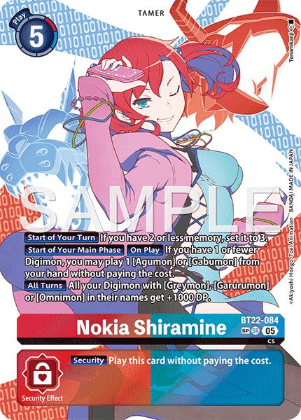 Nokia Shiramine [BT22-084] (SP) [Cyber Eden] | Cracking-Singles