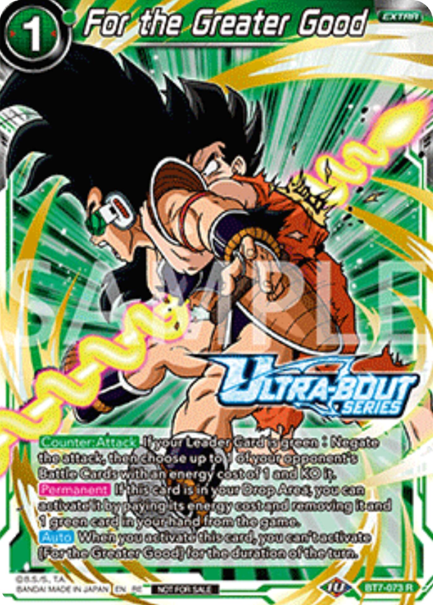 For the Greater Good (Event Pack 17) (BT7-073) [Promotion Cards] | Cracking-Singles