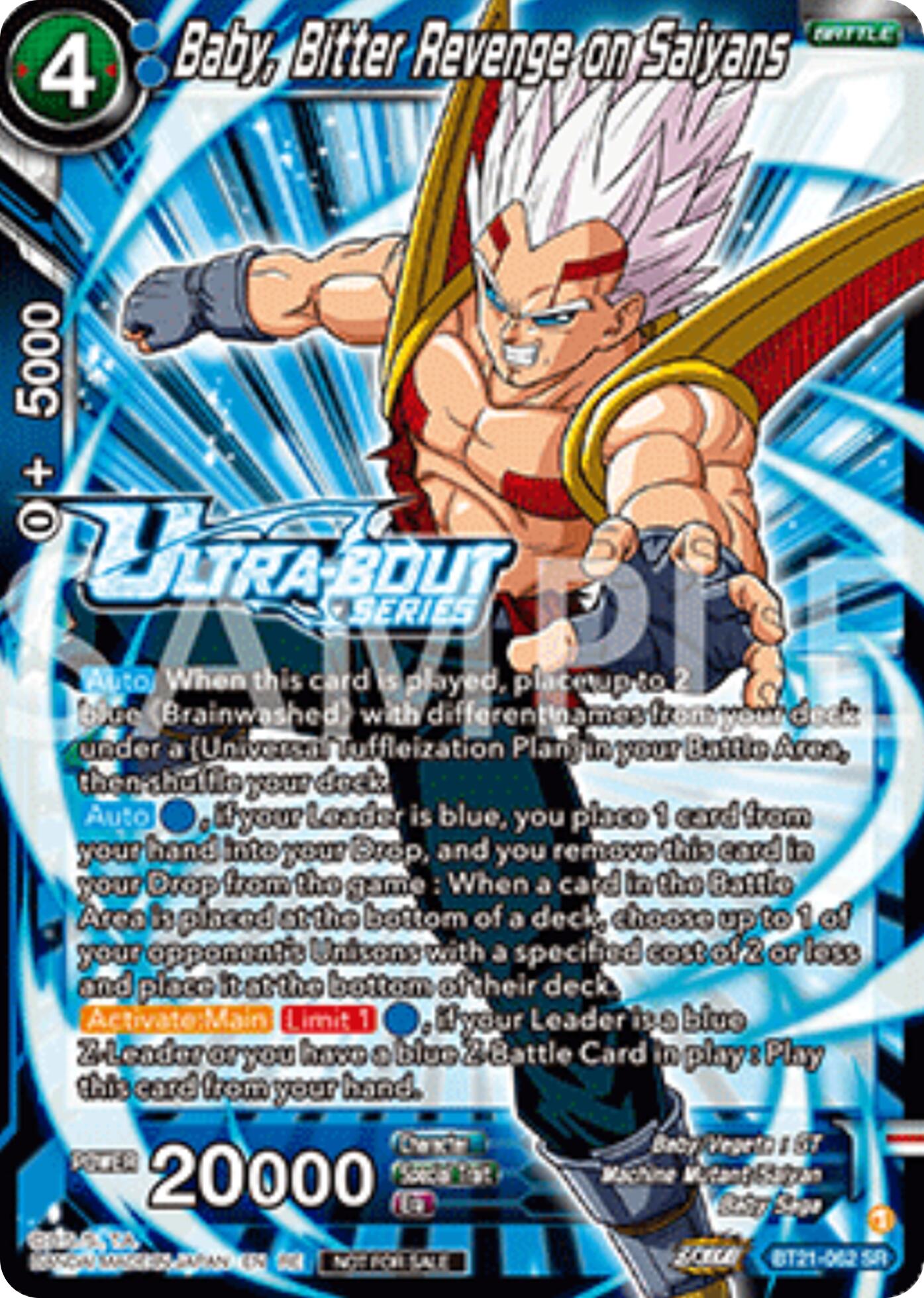 Baby, Bitter Revenge on Saiyans (Event Pack 17) (BT21-062) [Promotion Cards] | Cracking-Singles