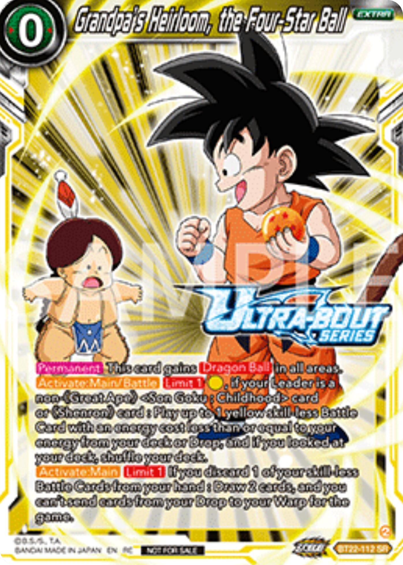 Grandpa's Heirloom, the Four-Star Ball (Event Pack 17) (BT22-112) [Promotion Cards] | Cracking-Singles