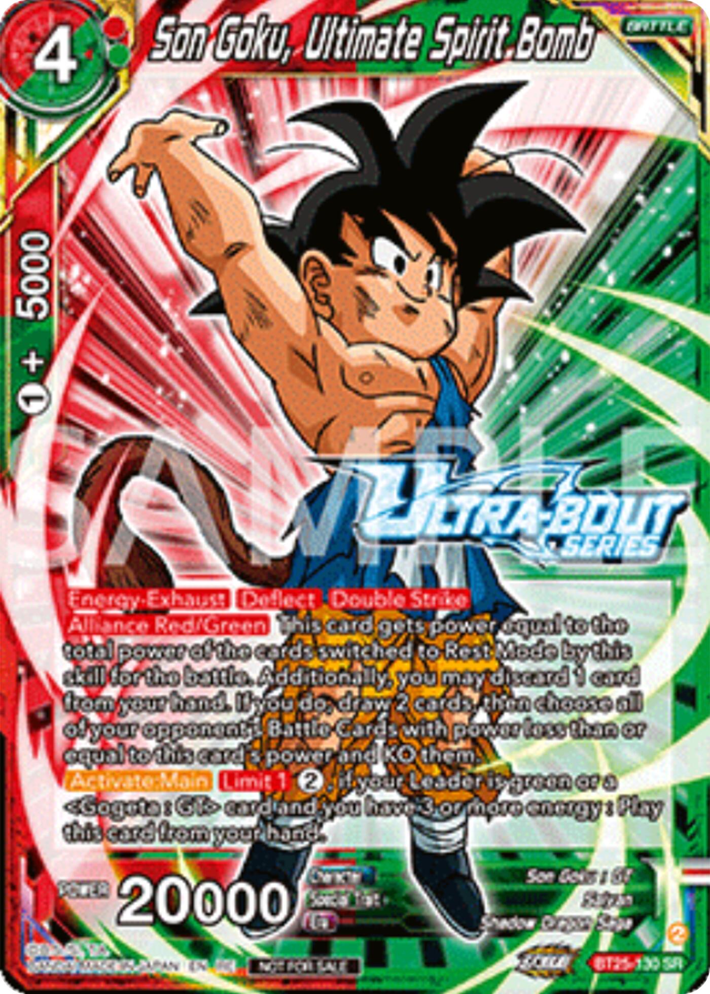 Son Goku, Ultimate Spirit Bomb (Event Pack 17) (BT25-130) [Promotion Cards] | Cracking-Singles