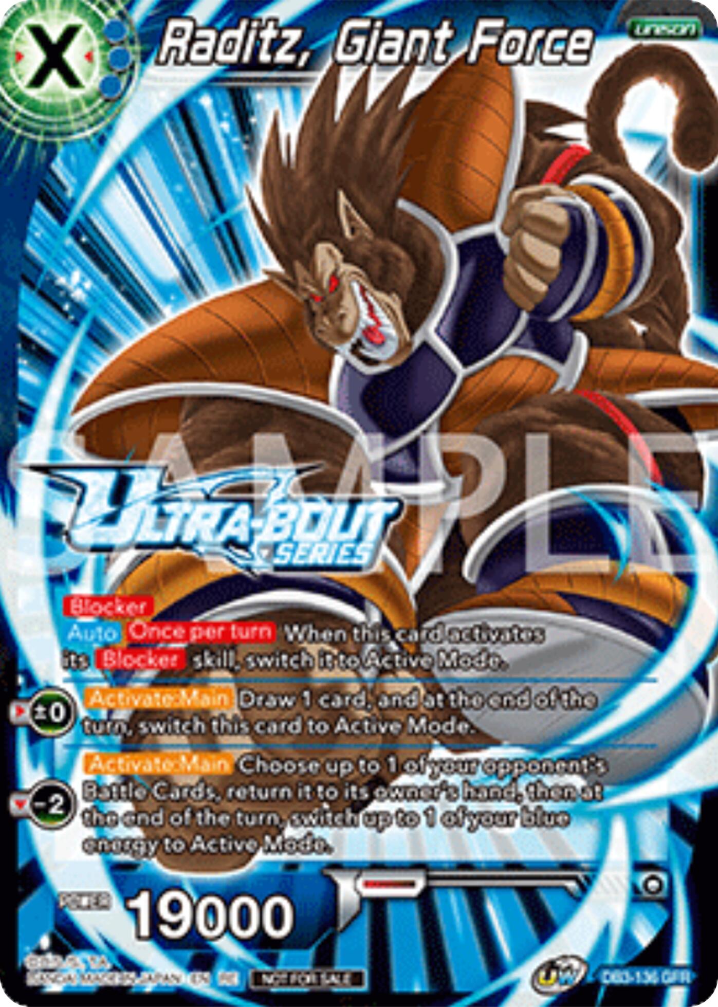 Raditz, Giant Force (Event Pack 17) (DB3-136) [Promotion Cards] | Cracking-Singles