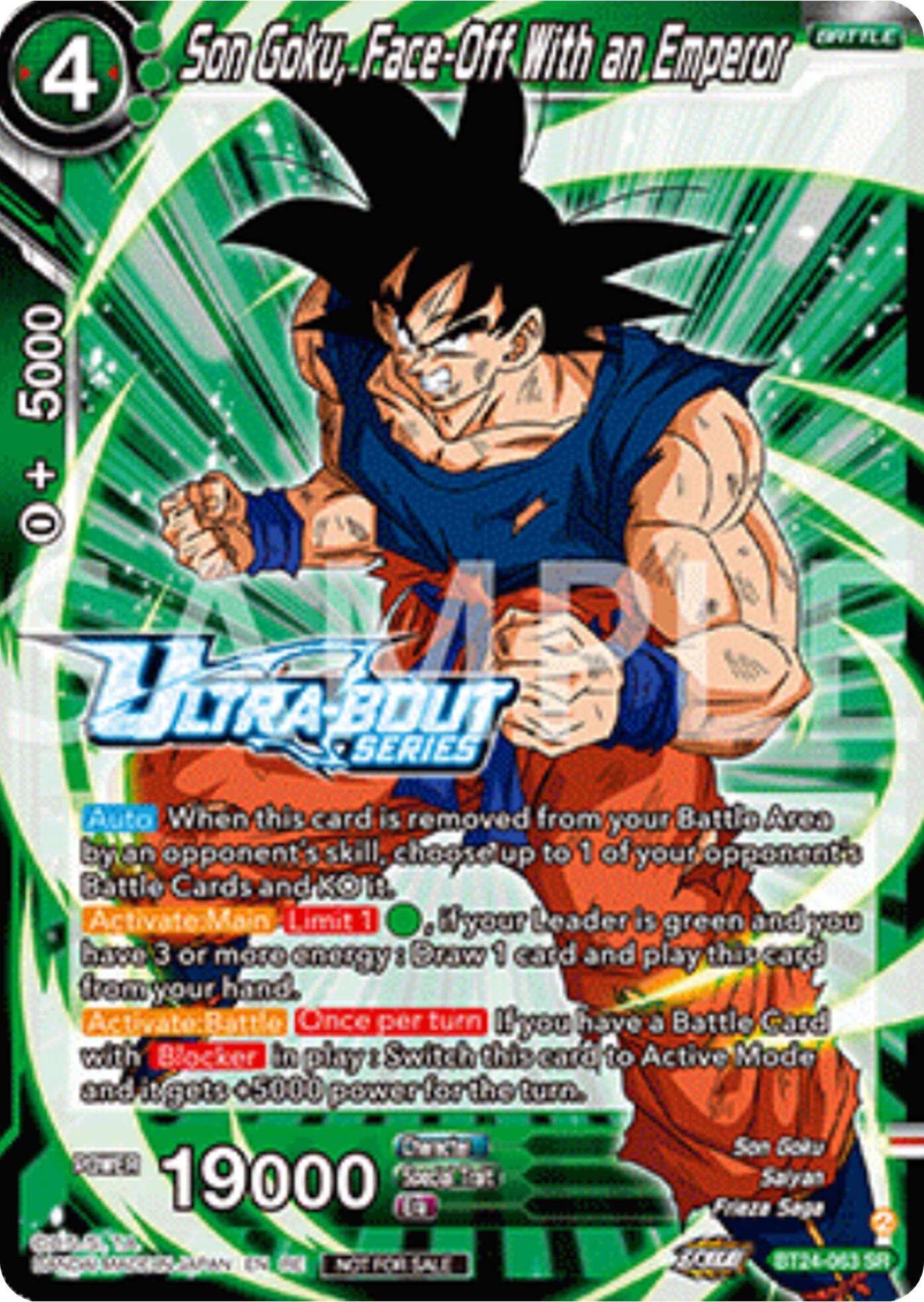 Son Goku, Face-Off With an Emperor (Event Pack 17) (BT24-063) [Promotion Cards] | Cracking-Singles