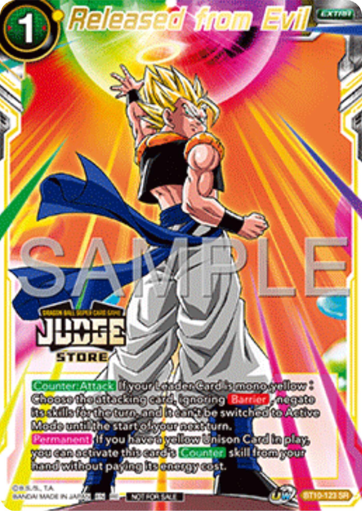 Released from Evil (Judge Pack Vol.17) (Store) (BT10-123) [Tournament Promotion Cards] | Cracking-Singles