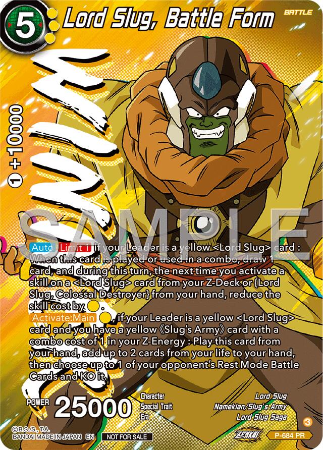 Lord Slug, Battle Form (Zenkai Series Tournament Pack Vol.12) (Winner) (P-684) [Tournament Promotion Cards] | Cracking-Singles
