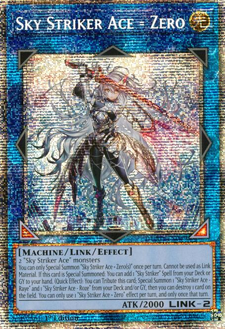 Sky Striker Ace = Zero (Starlight Rare) [DUAD-EN049] Starlight Rare | Cracking-Singles