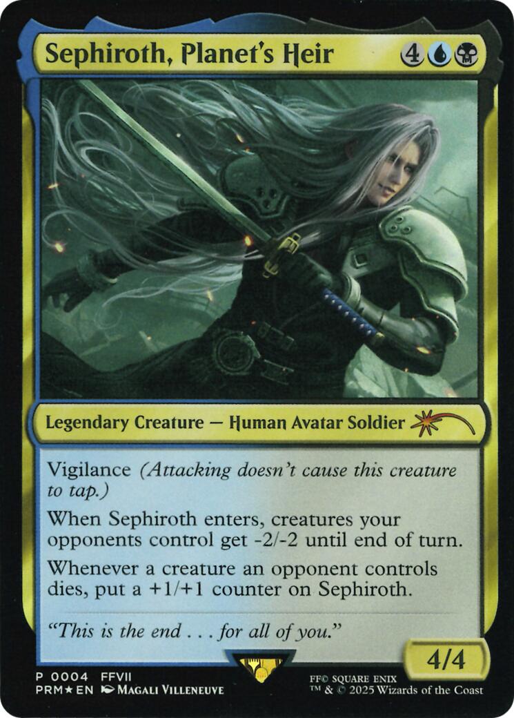 Sephiroth, Planet's Heir (Costco Bundle) [FINAL FANTASY Promos] | Cracking-Singles